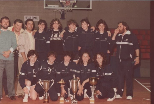 GBC Milano Campione d'Italia cadette, Bastia Umbra 1984